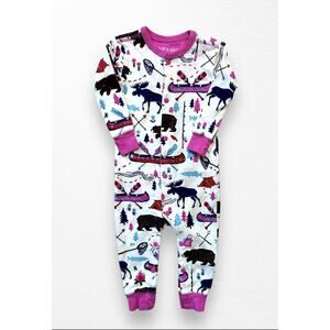 Little Blue House (Hatley) Happy Camper Onesie, 6-12 Months